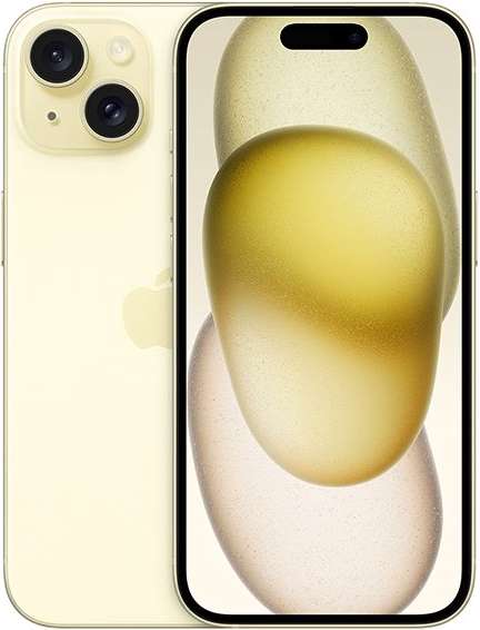 iPhone 15 - Yellow - 128 GB